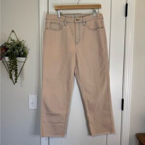 J. Crew Blush Pink/Peach Denim Jean